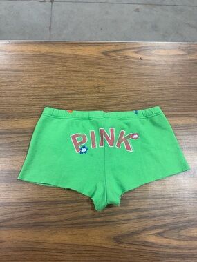 pink vs y2k shorts